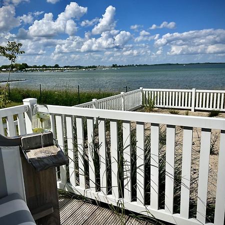 Traumferienhaus Sliminde By Seeblick Ferien Oro, Direkte Wasserlage E-Saeule 6 Pers Olpenitz Zewnętrze zdjęcie