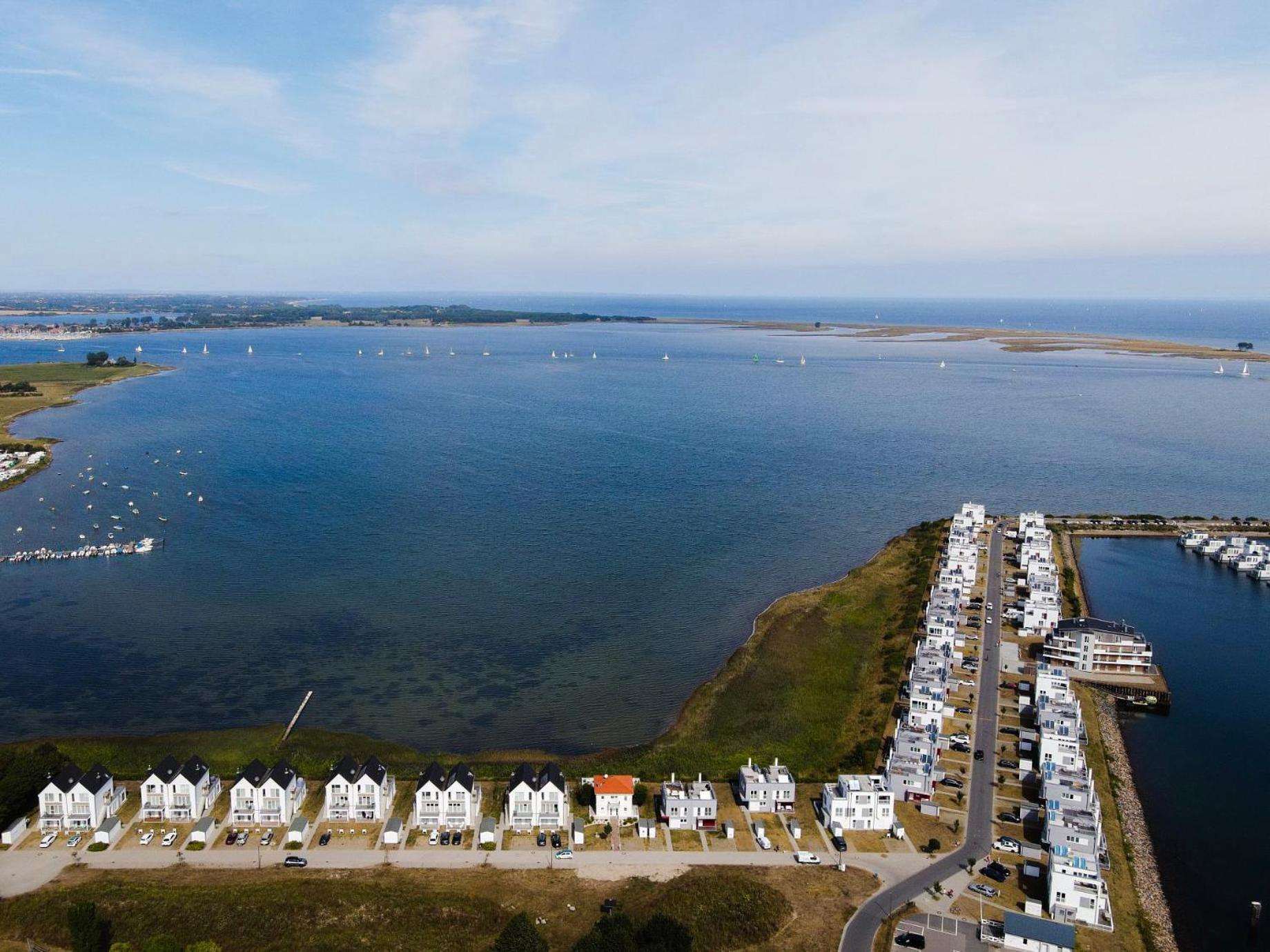 Traumferienhaus Sliminde By Seeblick Ferien Oro, Direkte Wasserlage E-Saeule 6 Pers Olpenitz Zewnętrze zdjęcie
