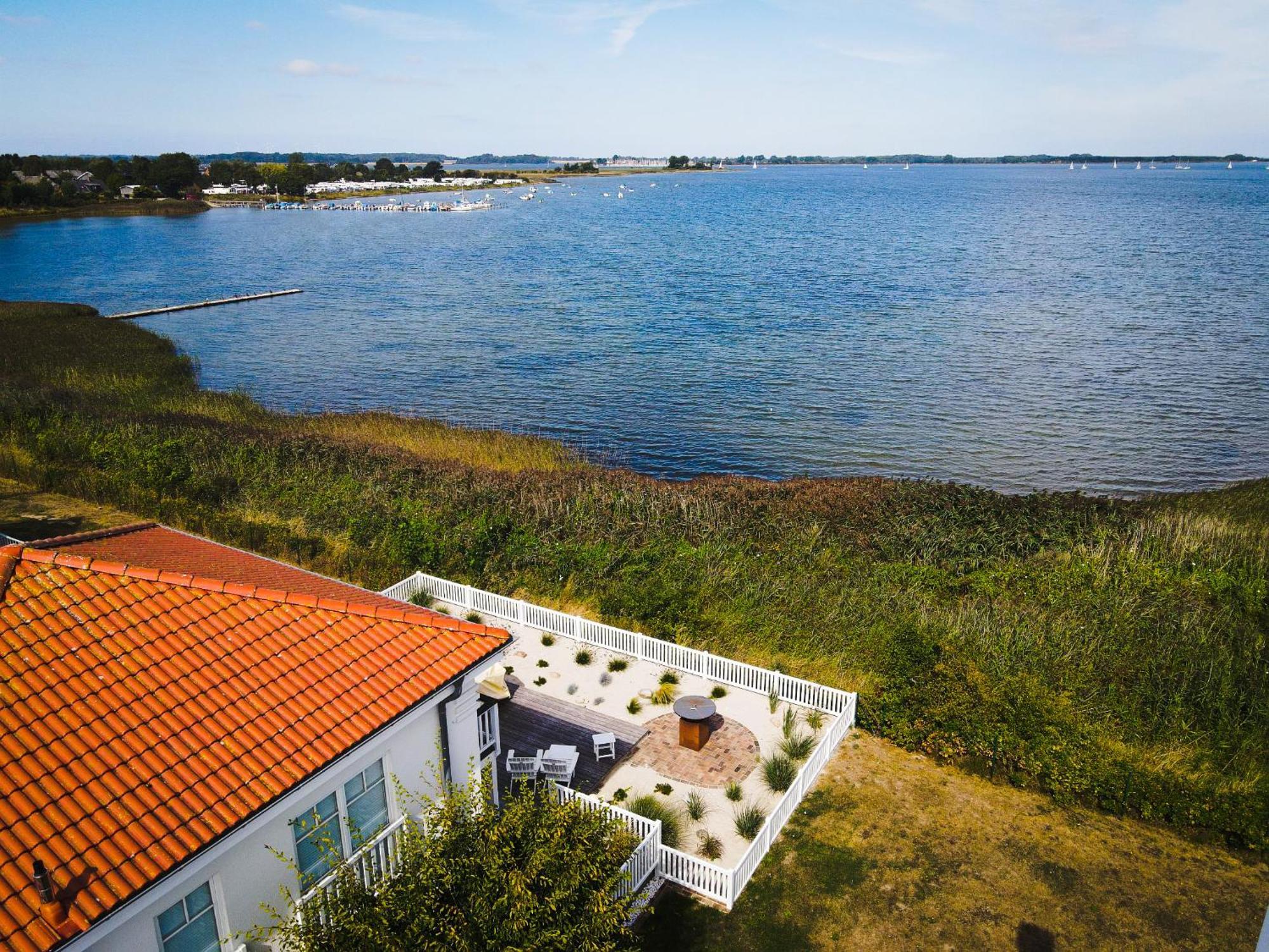 Traumferienhaus Sliminde By Seeblick Ferien Oro, Direkte Wasserlage E-Saeule 6 Pers Olpenitz Zewnętrze zdjęcie